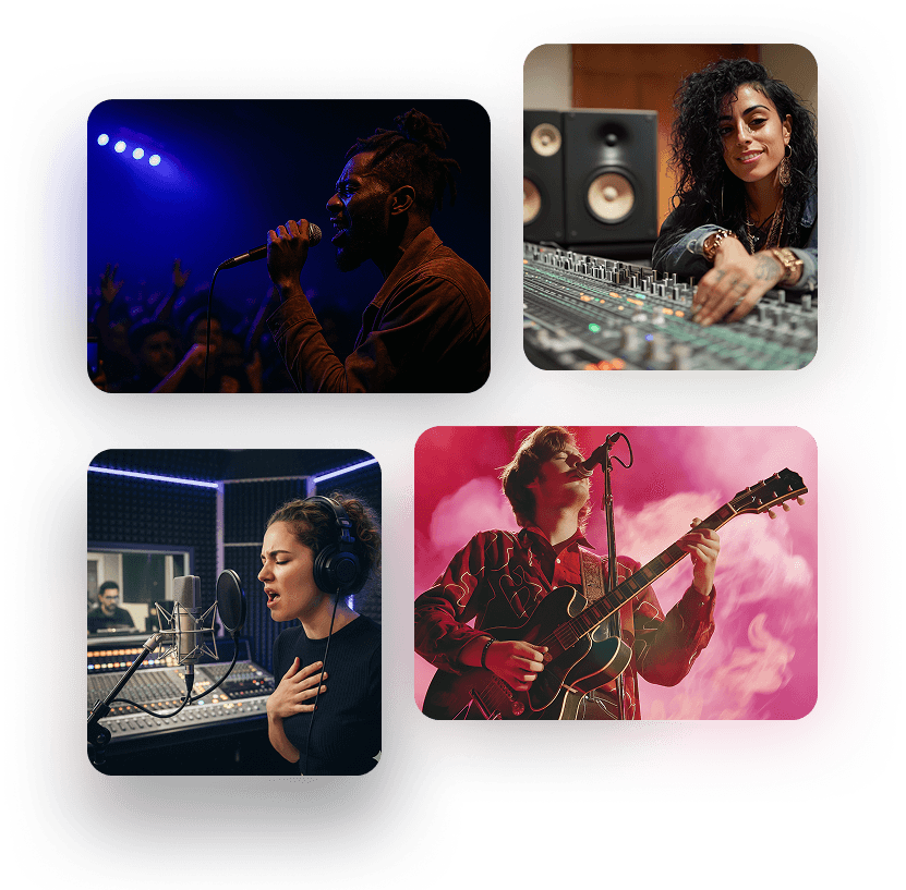 Music pitching and performance showcase